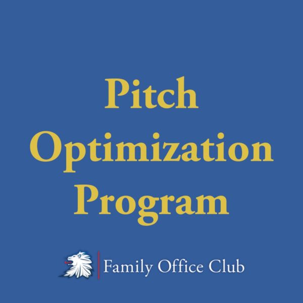 Pitch Optimization Program (2025)