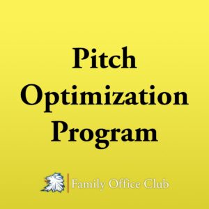 Pitch Optimization Program (2025)