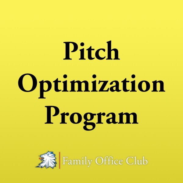 Pitch Optimization Program (2025)