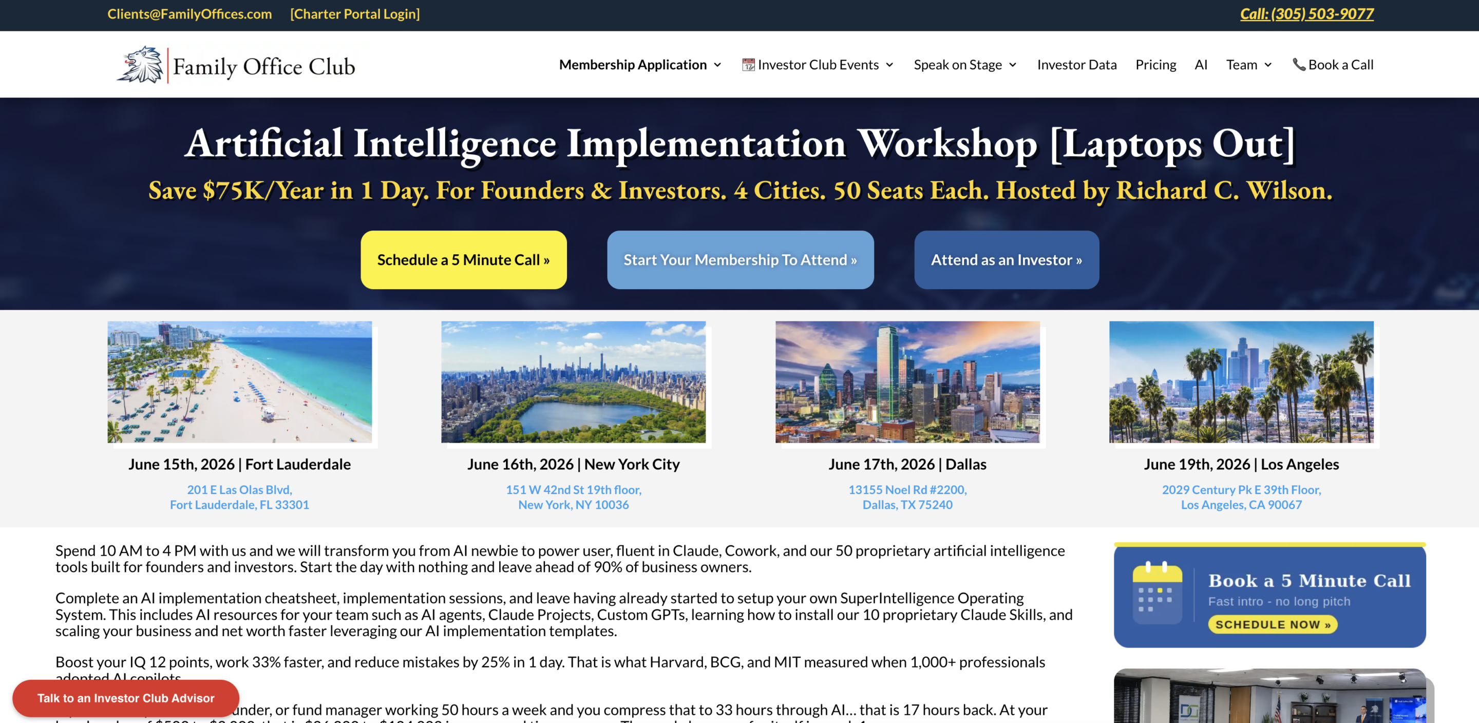 Artificial Intelligence Implementation Workshop [Laptops Out] | 30 ...